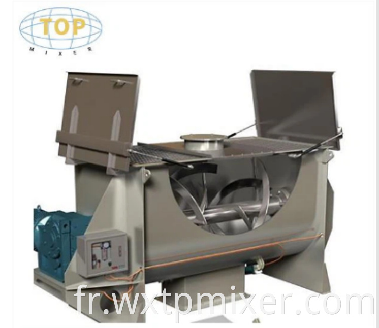 Stainless Steel Ribbon Blender Mixer1